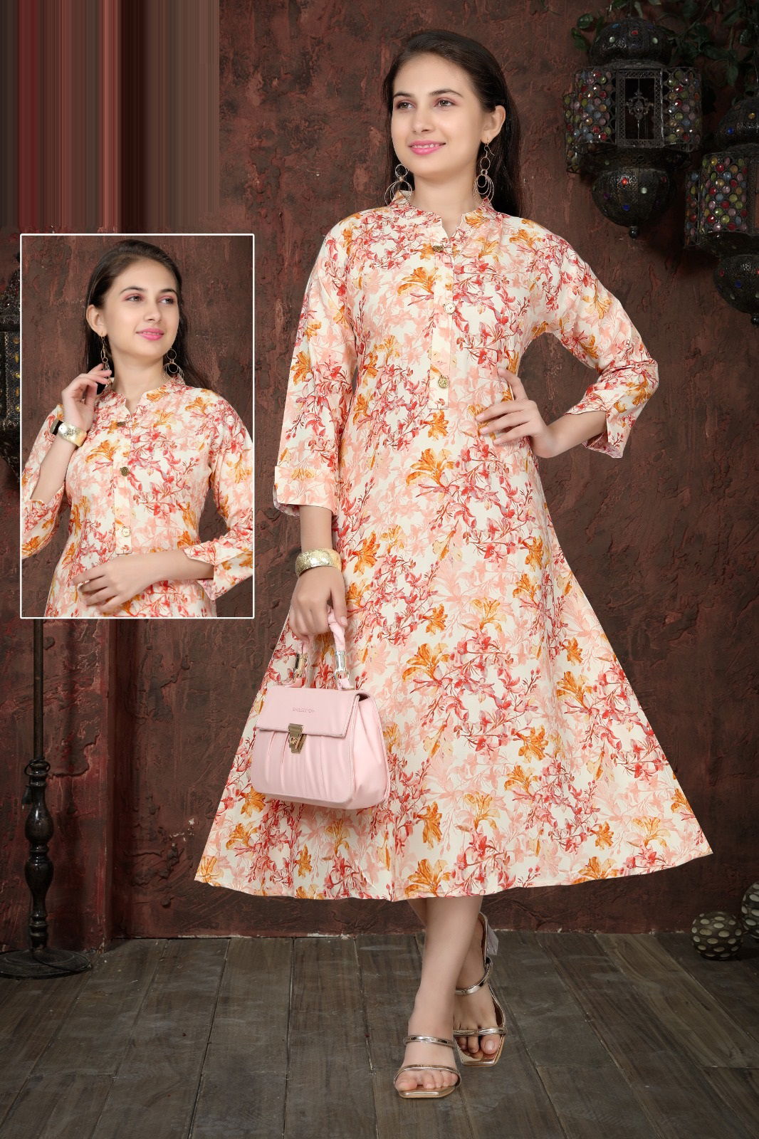 Vyomika Vol 1 Printed Kurtis Catalog